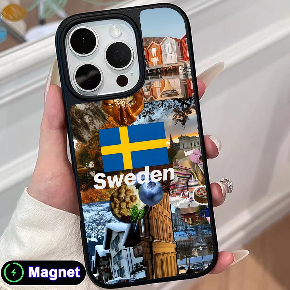 Phone Cases Sweden - 스웨덴 국기 디자인 아이폰 17 16