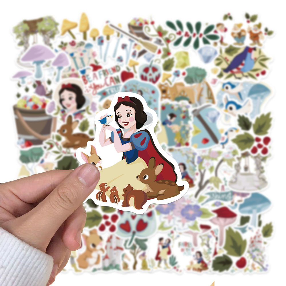 Phone Cases Disney - 50pcs Kawaii 만화 디즈니 백설 공주