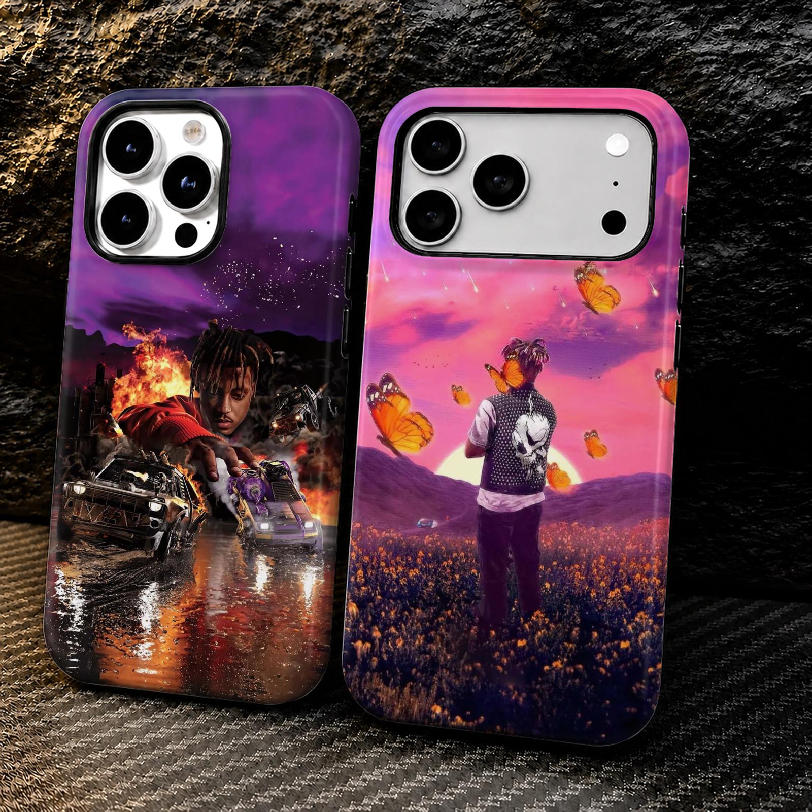 Phone Cases Iphone 16 Pro - 래퍼 앨범 J-Juice W-WRLD 아이폰 18