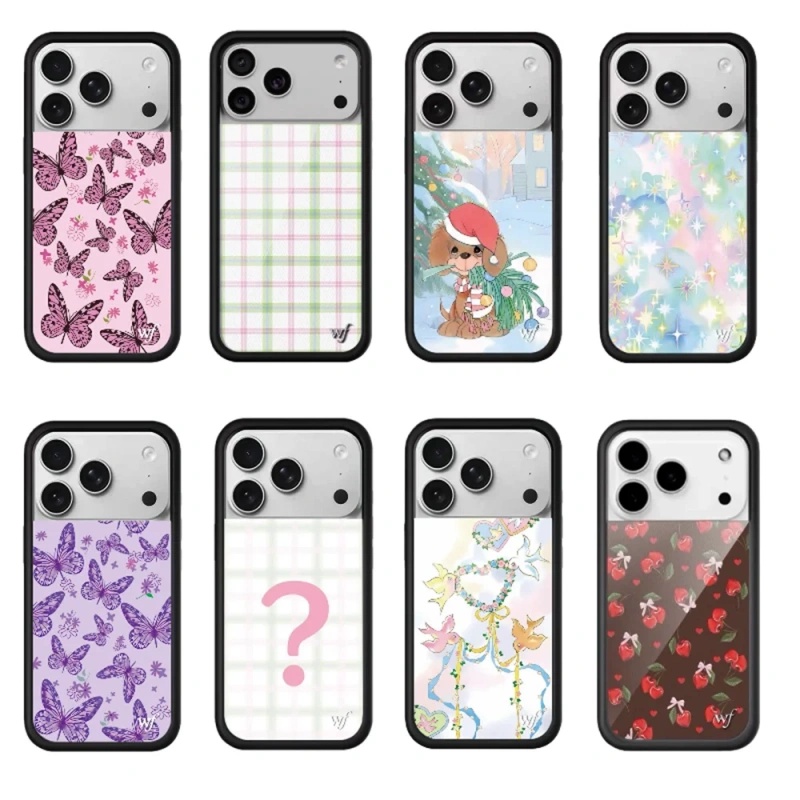 Phone Cases Wildflower - 와일드플라워 INS 홀리데이 퍼피 스타라이트 시티