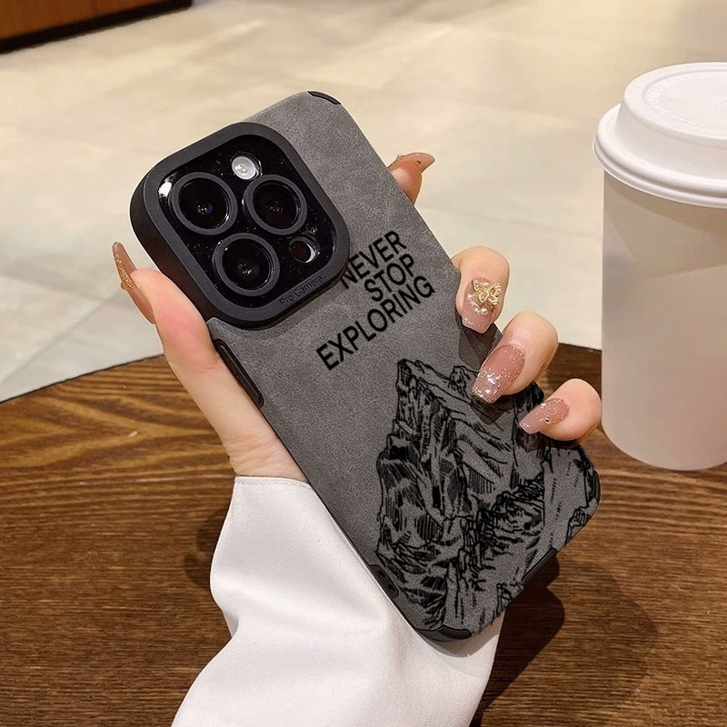 Phone Cases Xr - 세련된 디자인의 'Never Stop Exploring' 폰