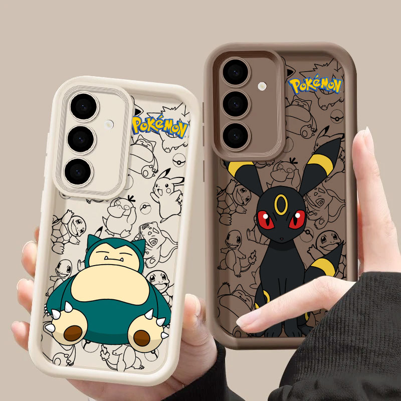 Phone Cases Samsung S24 - 스노락스, 엄브레온, 포켓몬스터 애니메이션 S26 울트라