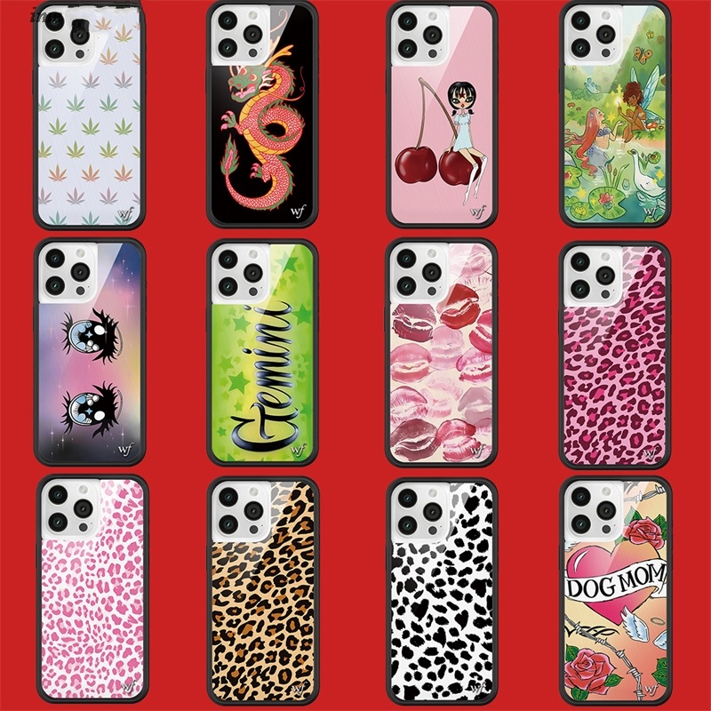 Phone Cases Wildflower - 야생화 3D WF 메탈 로고 폰
