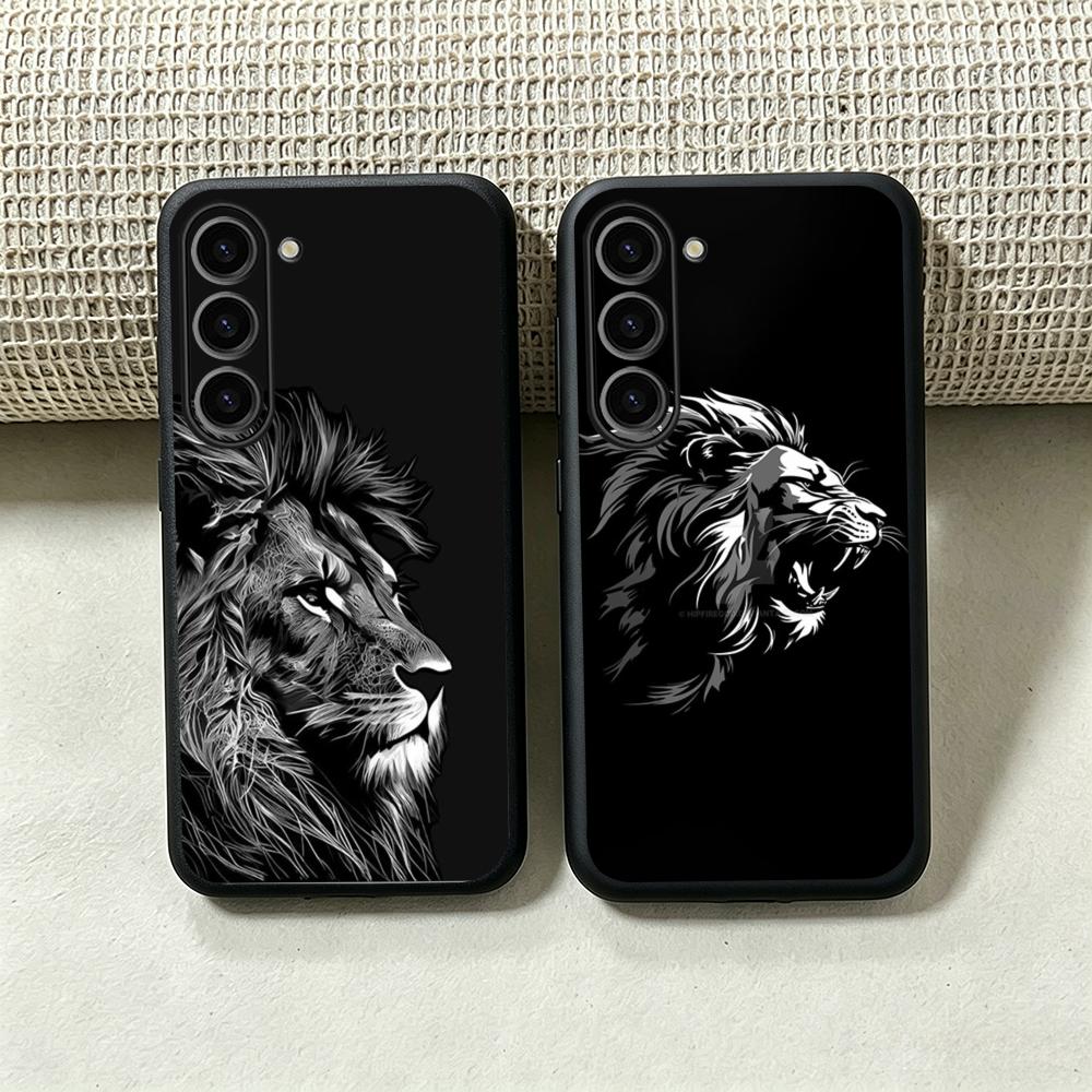 Phone Cases For Samsung Galaxy - 멋진 킹 라이온 패션 디자인 삼성