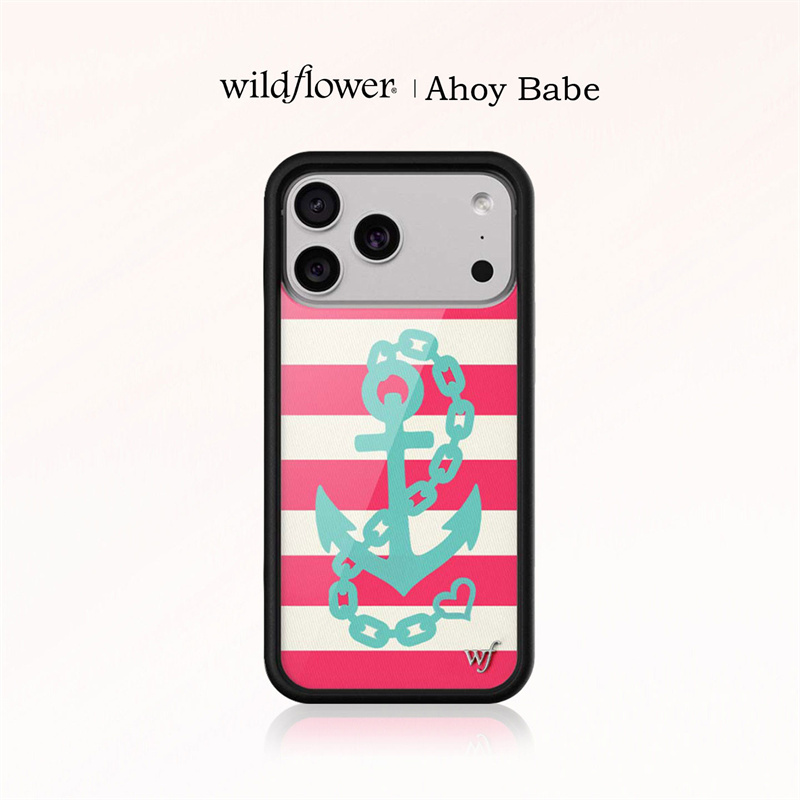 Phone Cases Wildflower - 와일드플라워 인스 아호이 베이브 폰 케이스