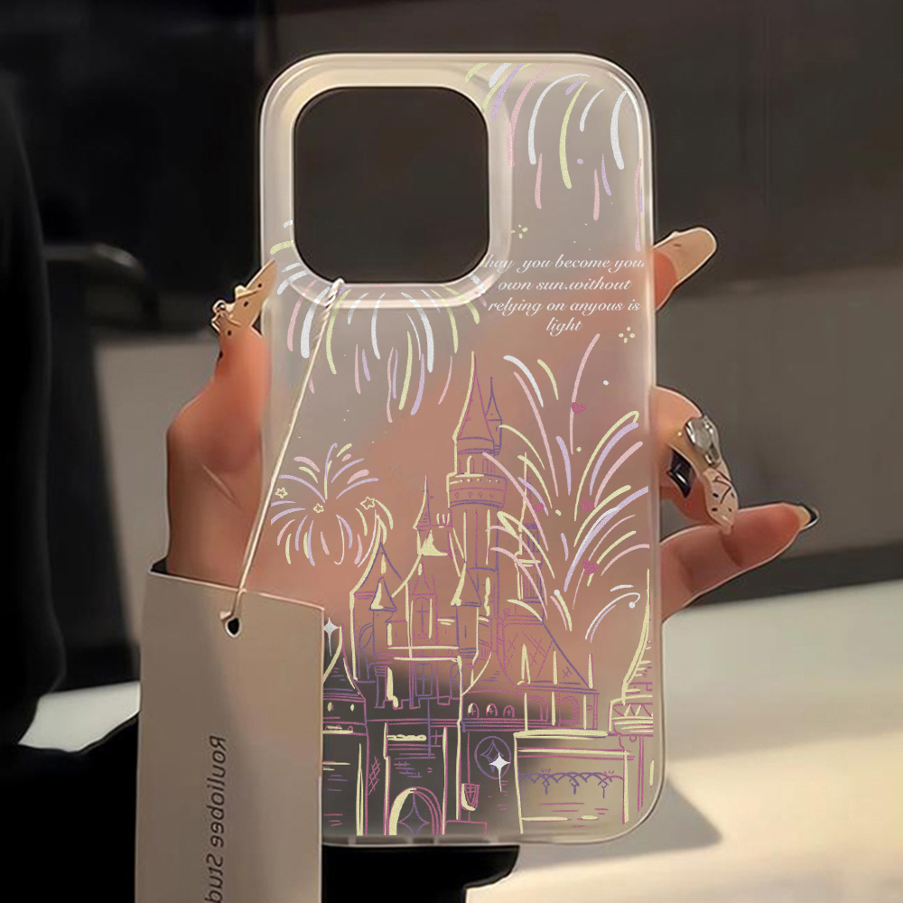 Phone Cases Disney - iPhone 13 케이스 용 투명 실리콘