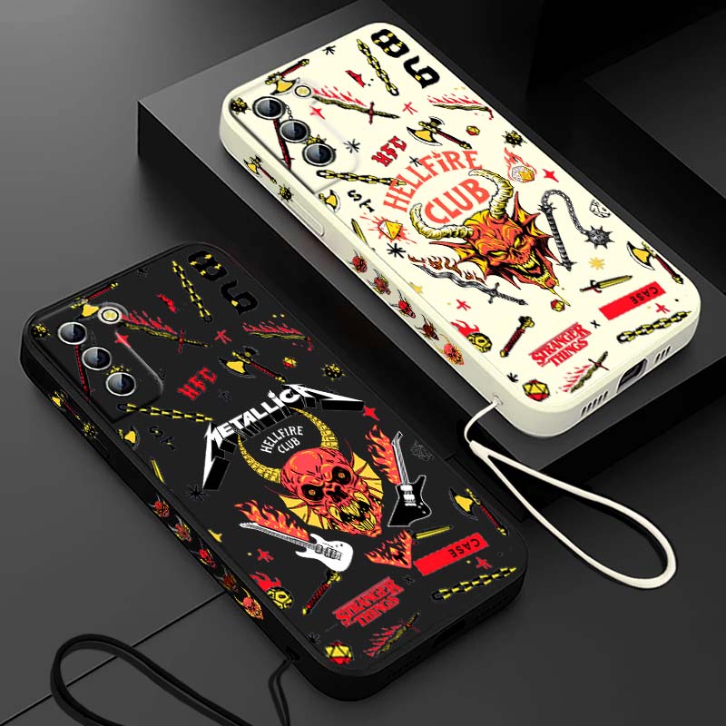 Phone Cases For Samsung Galaxy - 스트레인저 씽즈 레드 헬 데몬 삼성