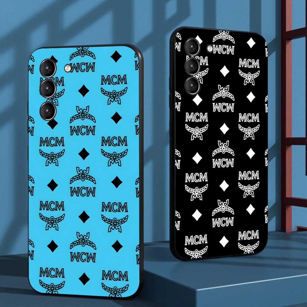 Phone Cases Brand - 핫 M-mcm 패션 명품 브랜드 삼성