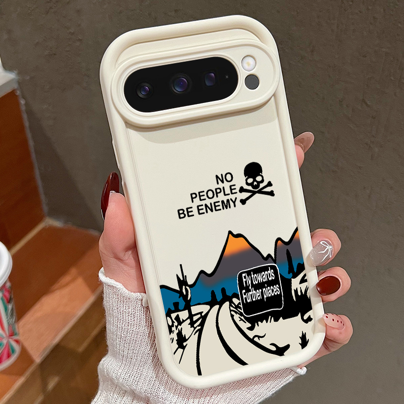 Phone Cases Google Pixel 10 Pro - 산악 도로 패턴 휴대폰 케이스 (구글