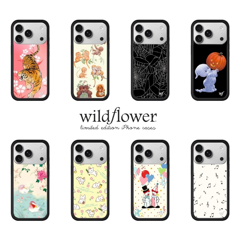 Phone Cases Wildflower - 와일드플라워 인스 할로윈 타이거 폰 케이스