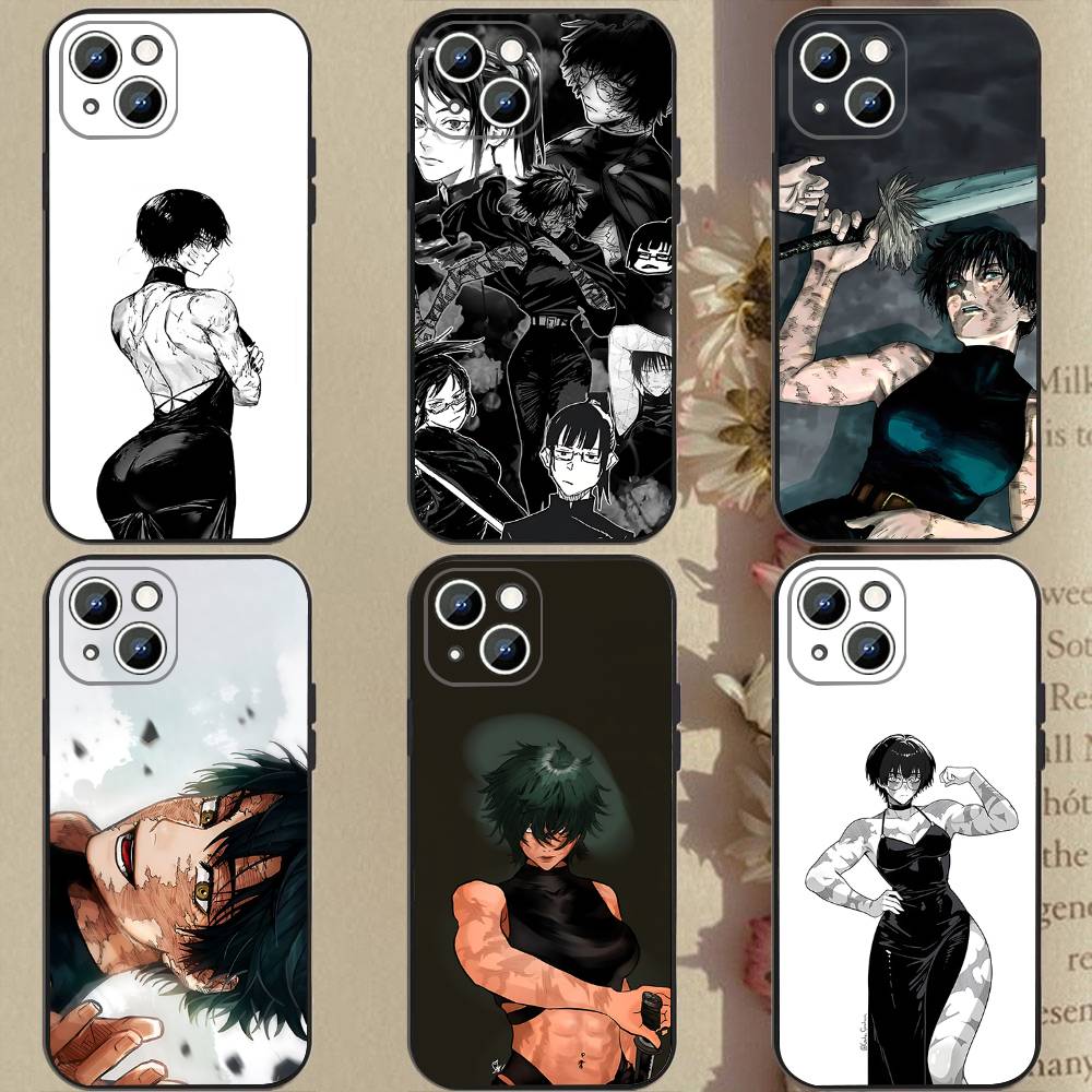 Phone Cases Jujutsu Kaisen - 마키 젠인 주술회전 폰 케이스 실리콘