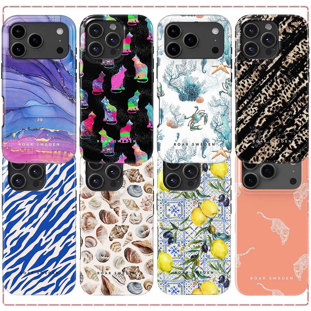 Phone Cases Sweden - 로아 스웨덴 퍼플 마블 폰 케이스