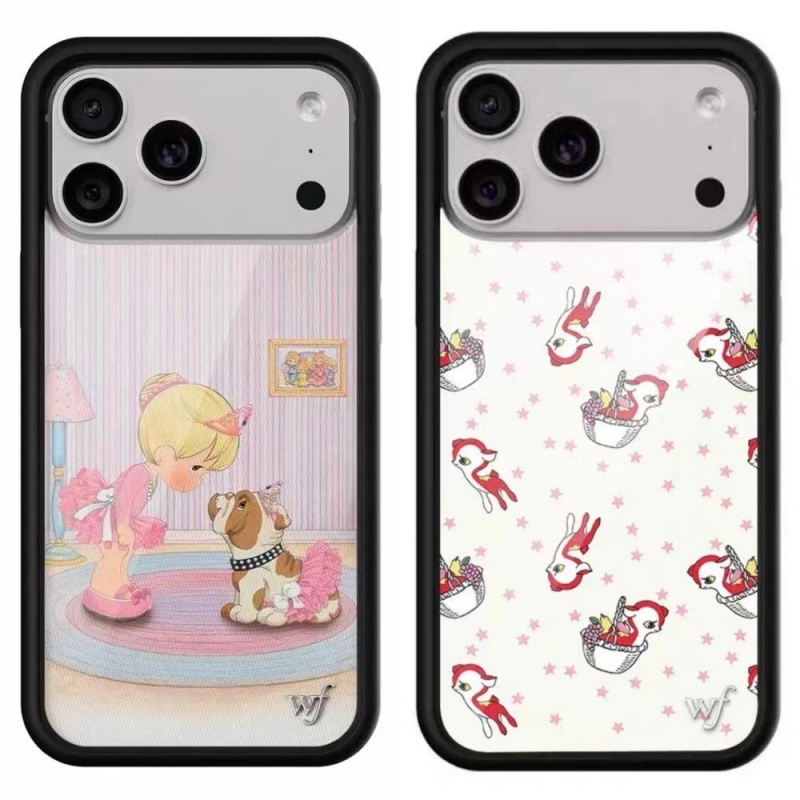 Phone Cases Wildflower - 와일드플라워 인스 토끼 발레리나 불독 아이폰