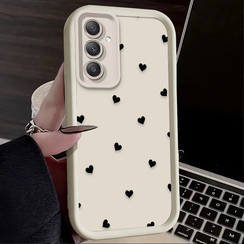 블랙 러브 하트 보우노트 케이스 (삼성 갤럭시 A20  - Phone Cases For Samsung Galaxy 리뷰 및 가격