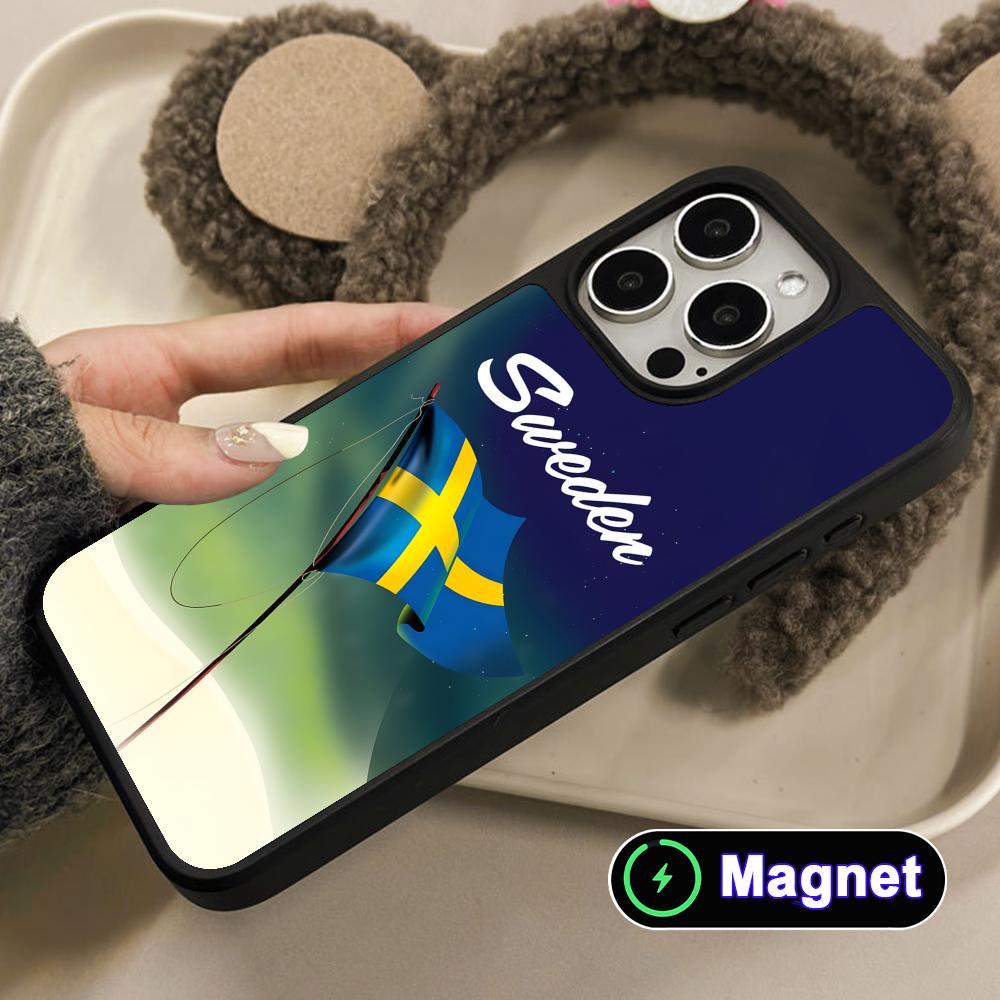 스웨덴 국기 디자인 아이폰 17 16 15 14 13  - Phone Cases Sweden 리뷰 및 가격
