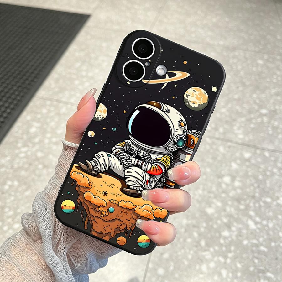 플래닛 카툰 우주비행사 케이스 애플 아이폰 17 프로  - Phone Cases Near Me 리뷰 및 가격
