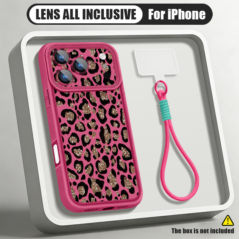 브라운 레오파드 프린트 랜야드 폰 케이스 아이폰 17e - Phone Cases Iphone 17 리뷰 및 가격