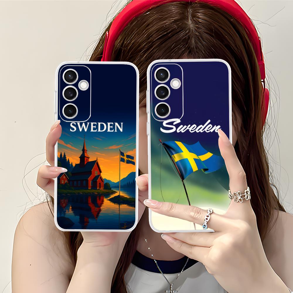 스웨덴 국기 휴대폰 케이스 삼성 갤럭시 S25 S24  - Phone Cases Sweden 리뷰 및 가격