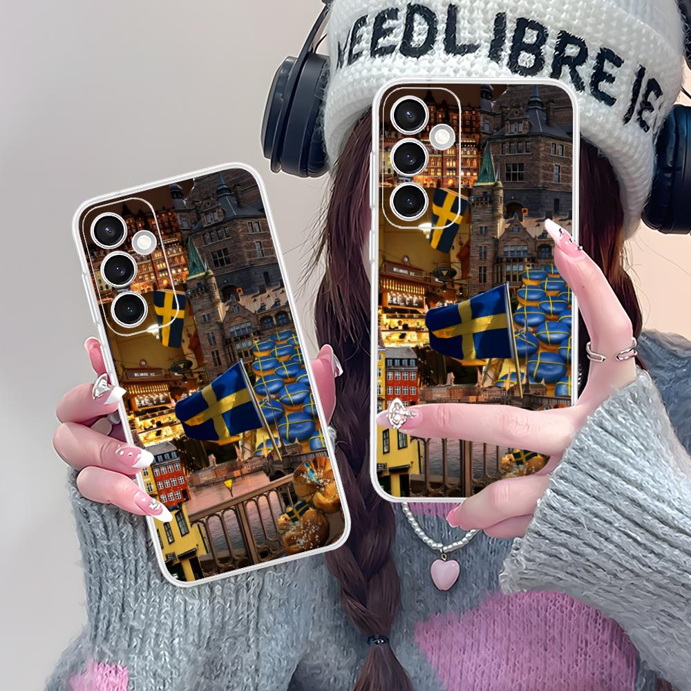 스웨덴 국기 휴대폰 케이스 삼성 갤럭시 S25 S24  - Phone Cases Sweden 리뷰 및 가격