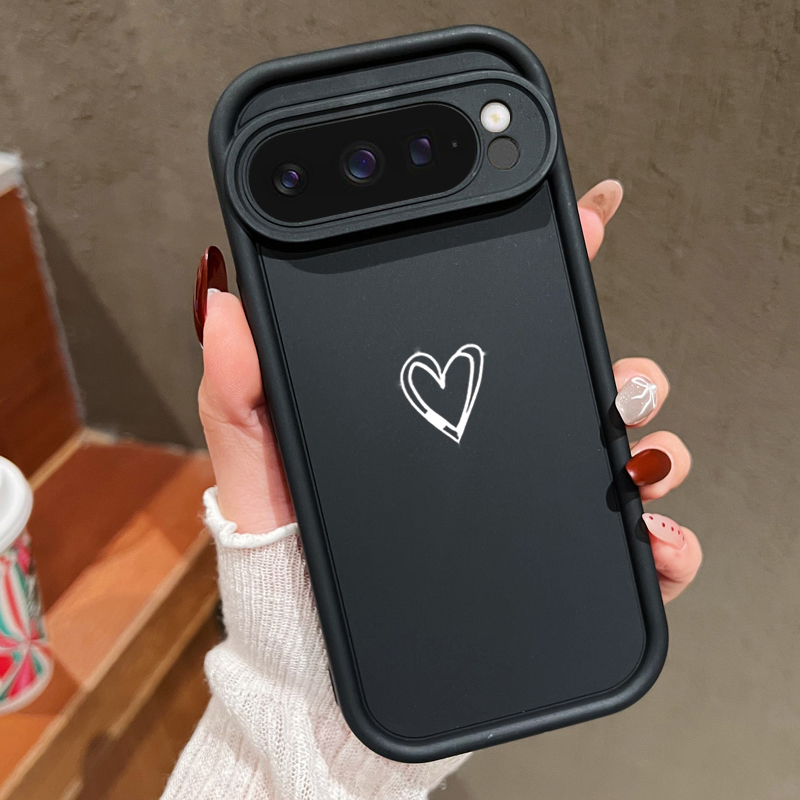심플 러브 패턴 소프트 케이스 구글 픽셀 10 9 8  - Phone Cases Google Pixel 10 Pro 리뷰 및 가격