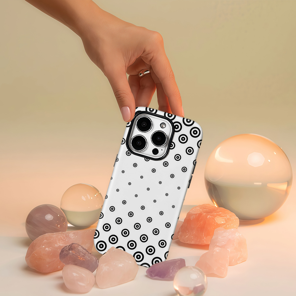 블랙 화이트 타겟 도트 아이폰 17 16 15 14 1 - Phone Cases Target 리뷰 및 가격