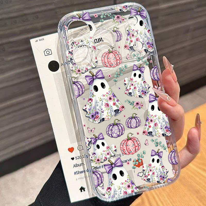 귀엽고 으스스한 할로윈 투명 폰 케이스 (삼성 갤럭시  - Phone Cases Samsung S24 리뷰 및 가격