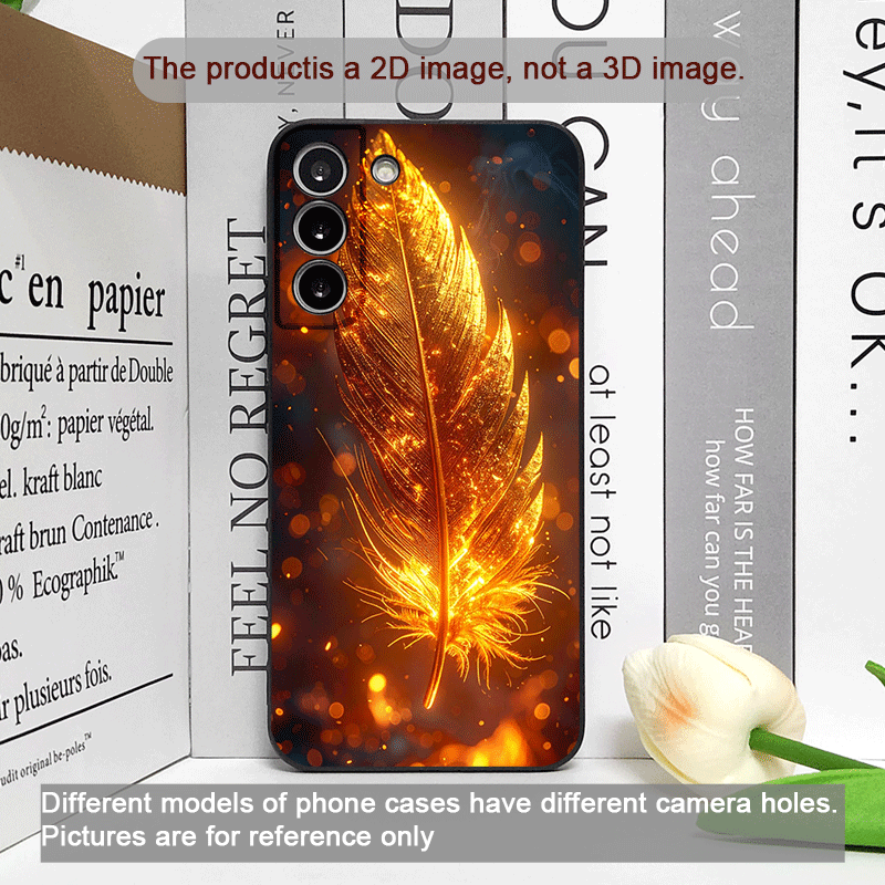 럭셔리 피닉스 불 깃털 패턴 폰 케이스 구글 픽셀 10 - Phone Cases Google Pixel 10 Pro 리뷰 및 가격