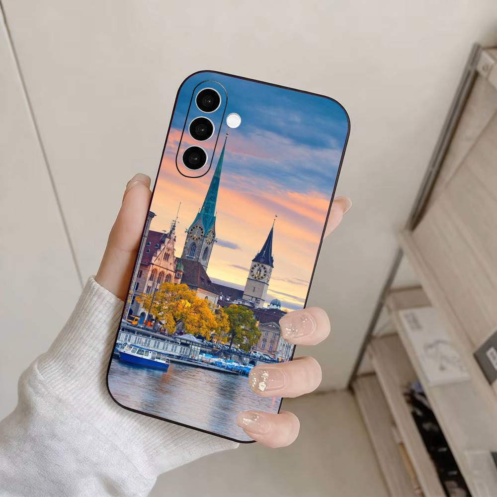취리히 스타일의 검은색 부드러운 실리콘 소재 삼성 갤럭 - Zurich Phone Cases 리뷰 및 가격