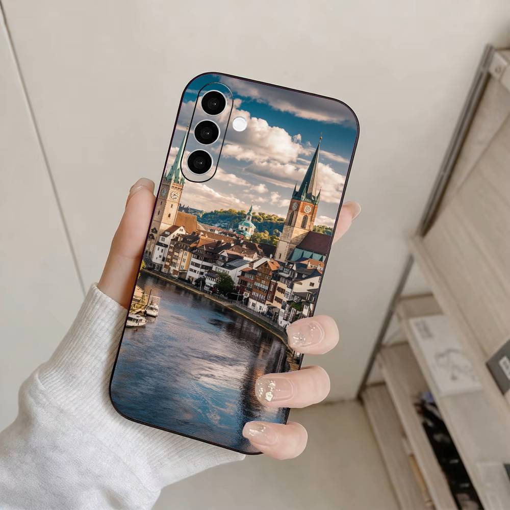 취리히 스타일의 검은색 부드러운 실리콘 소재 삼성 갤럭 - Zurich Phone Cases 리뷰 및 가격
