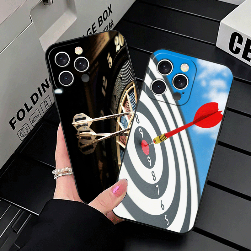 다트 디자인의 와이어 타겟 실리콘 휴대폰 케이스 (아이 - Phone Cases Target 리뷰 및 가격