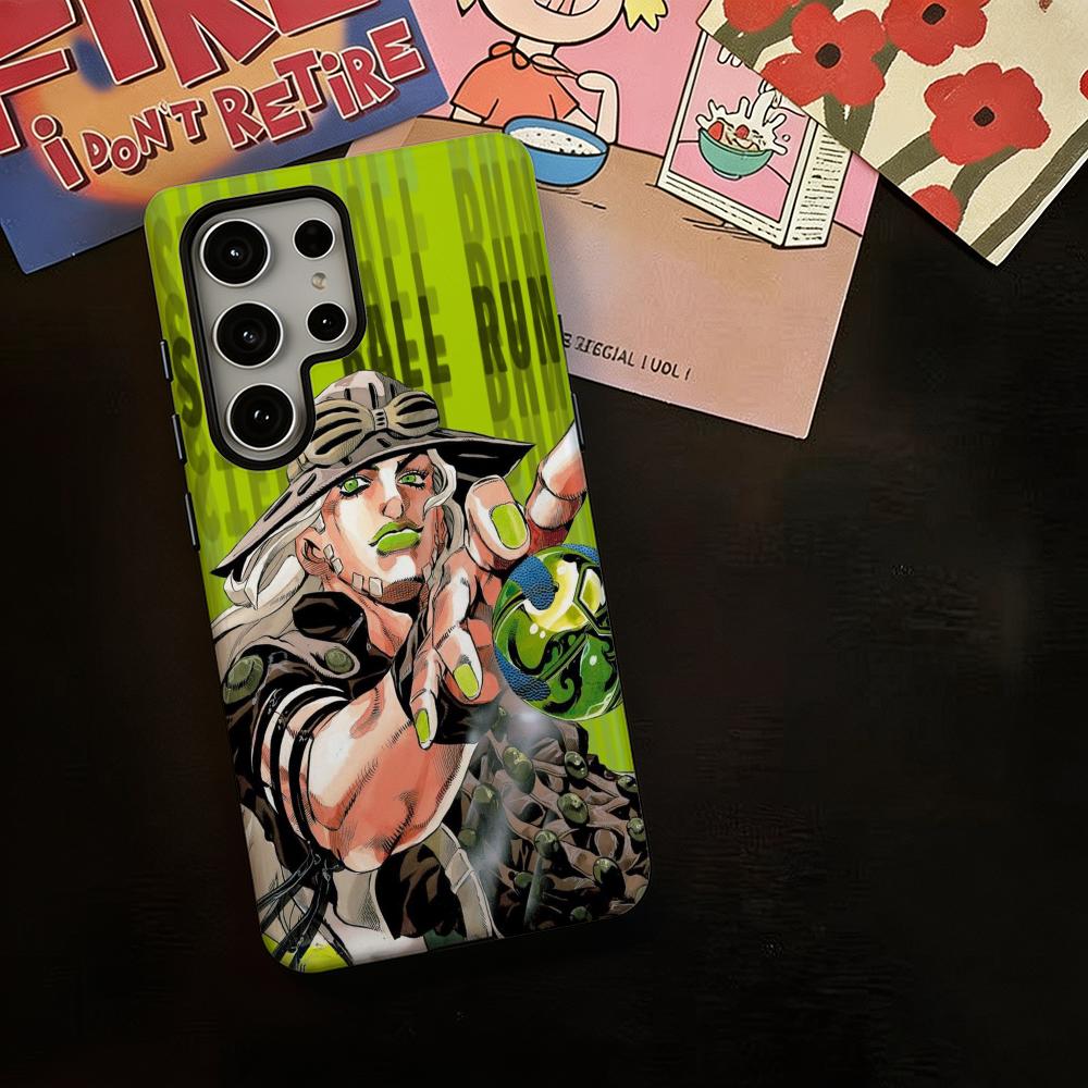 핫 쿨 애니메이션 J-JOJO 스틸볼런 폰 케이스 삼성 - Phone Cases Samsung S24 리뷰 및 가격