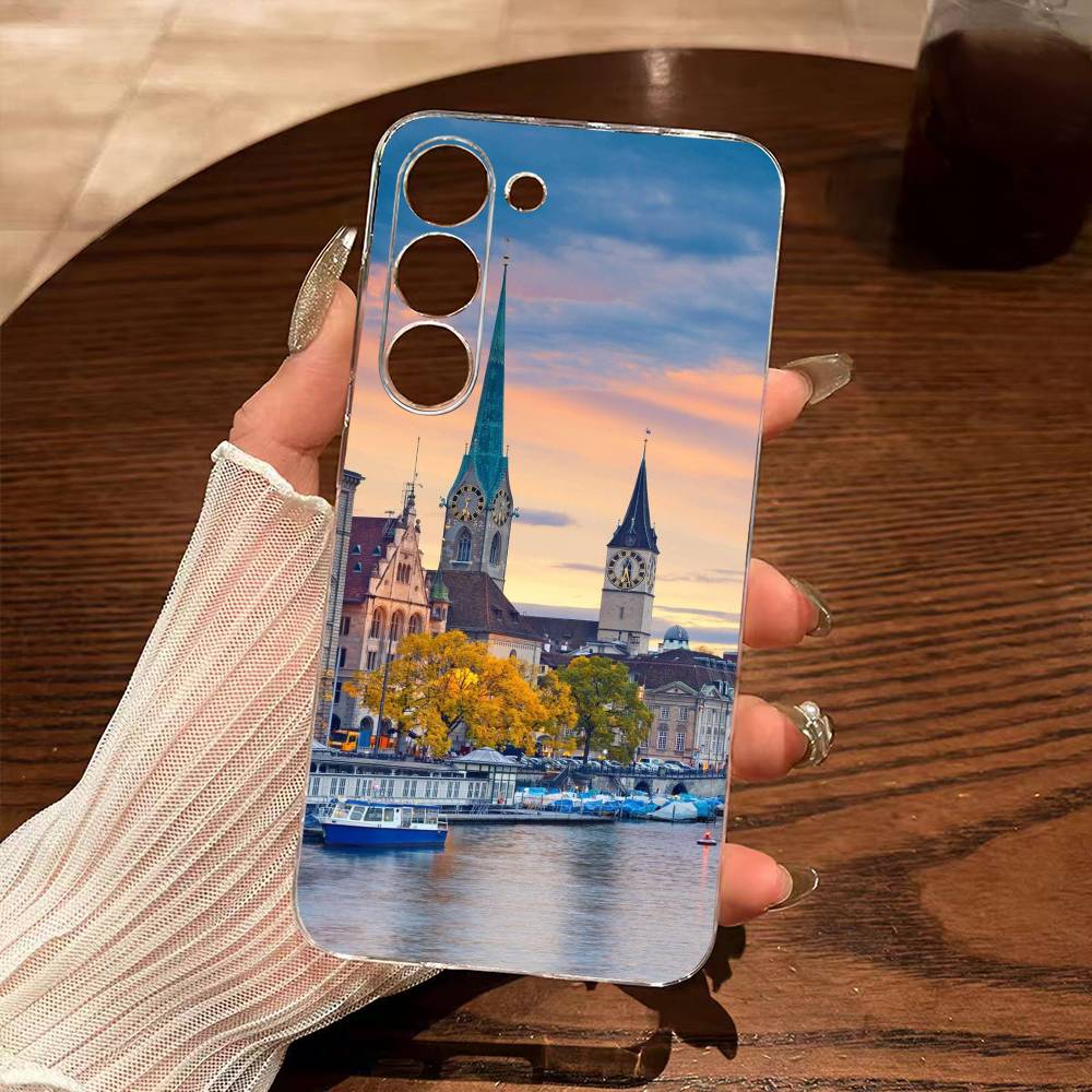 취리히 스타일의 투명한 삼성 A10, 12, 20, 2 - Zurich Phone Cases 리뷰 및 가격