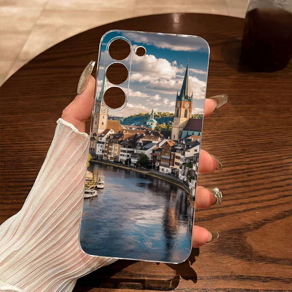 취리히 스타일의 투명한 삼성 A10, 12, 20, 2 - Zurich Phone Cases 리뷰 및 가격