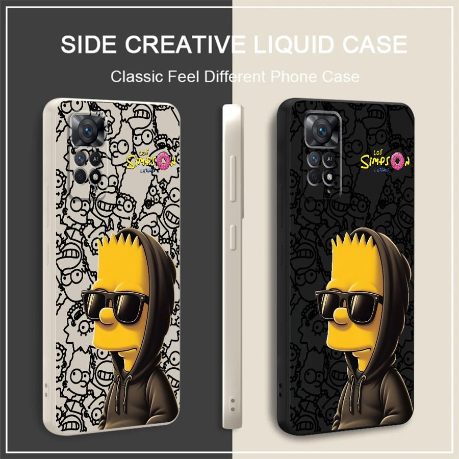 심슨 가족 멋진 바트 케이스 (샤오미 레드미 노트 15 - Phone Cases Iphone 11 리뷰 및 가격
