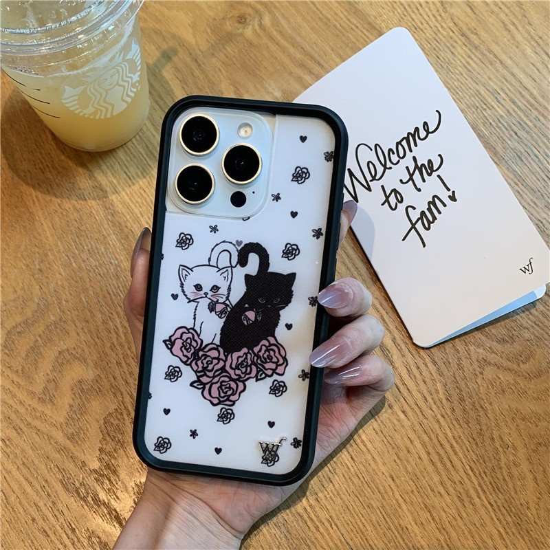 야생화 만화 고양이 아이폰 17 16 15 14 13  - Phone Cases Wildflower 리뷰 및 가격