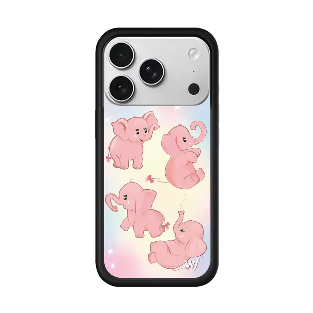 와일드플라워 INS 핑크 엘리펀츠 클레어 드레이크 아이 - Phone Cases Wildflower 리뷰 및 가격