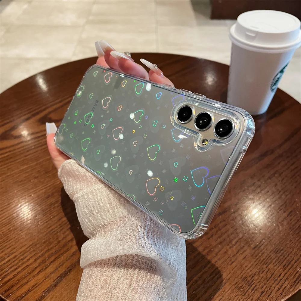 갤럭시 S26 울트라 레이저 그라데이션 러브 하트 투명 - Phone Cases Disney 리뷰 및 가격