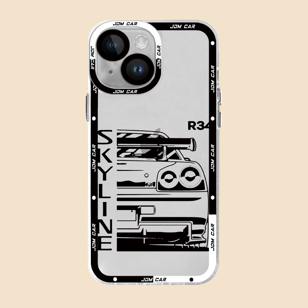 JDM 드림 카 클리어 실리콘 케이스 iPhone XR - Phone Cases Near Me 리뷰 및 가격