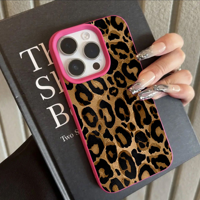 INS 브라운 레오파드 프린트 폰 케이스 아이폰 17  - Phone Cases Mous 리뷰 및 가격