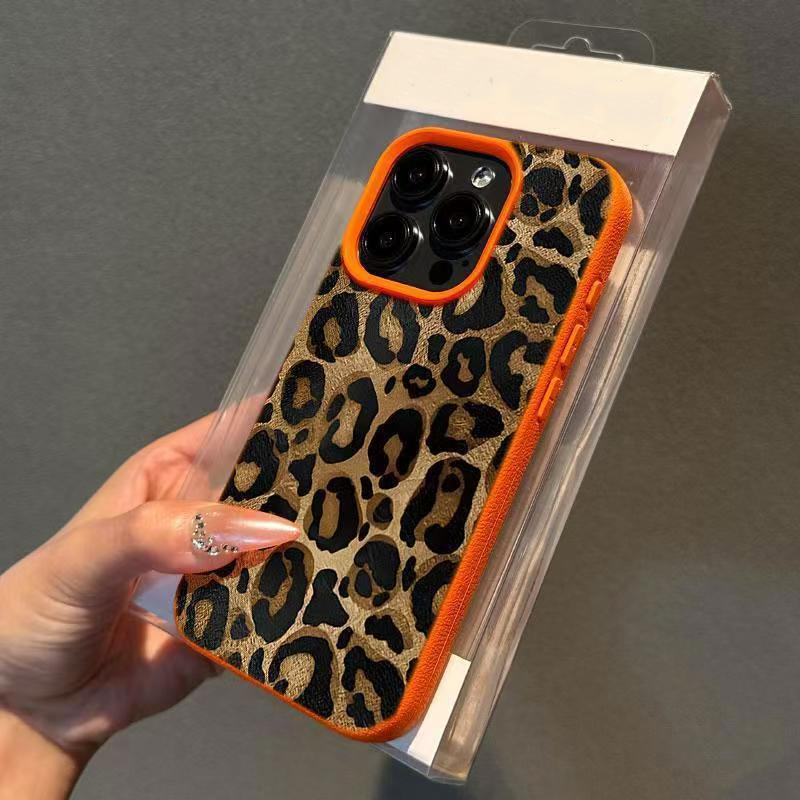 INS 브라운 레오파드 프린트 폰 케이스 아이폰 17  - Phone Cases Mous 리뷰 및 가격