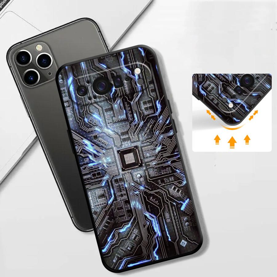 레트로 회로 기판 디자인 펀다 폰 커버 케이스 (구글  - Phone Cases Google Pixel 10 Pro 리뷰 및 가격