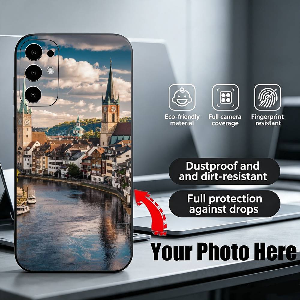 취리히 스타일의 블랙 색상 삼성 갤럭시 S25, S24 - Zurich Phone Cases 리뷰 및 가격