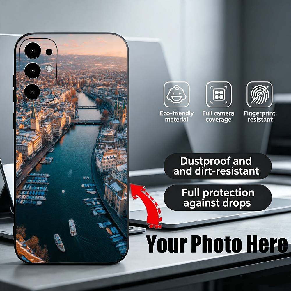 취리히 스타일의 블랙 색상 삼성 갤럭시 S25, S24 - Zurich Phone Cases 리뷰 및 가격