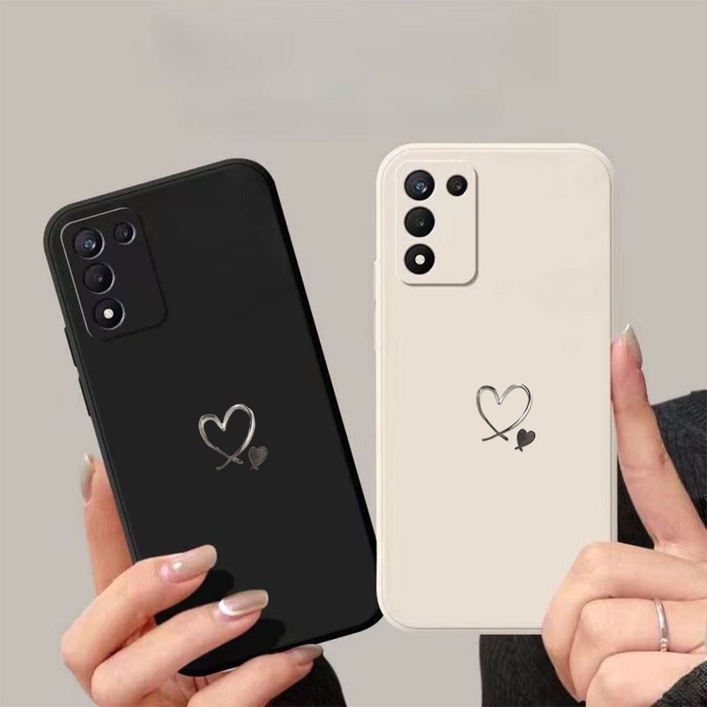 러브 하트 프린트 낙하 방지 폰 케이스 삼성 갤럭시 S - Phone Cases Samsung S24 리뷰 및 가격